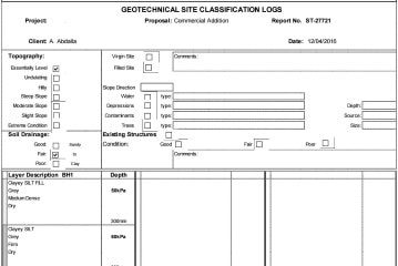 Soil Reports - 